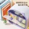 Caja Organizadora de Escritorio Tipo Cajón Dopamina Linda para Dormitorio Estudiantil Cosméticos y Papelería Gran Capacidad a Prueba de Polvo