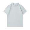 260 gramas de peso pesado grande algodão camiseta classe roupas publicidade camiseta em branco masculino manga curta macacão logotipo impresso