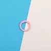 Hebilla de Resorte de Aleación de Zinc Pintada de 24 mm Gancho de Cuerda Colorido Clip para Bolsa Teléfono Decoración Personalizada Llavero Desmontable