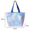 Bolso de Hombro de PP Bolso Tejido Logo Personalizado Compras Gran Capacidad Exposición de Ropa Piel de Serpiente Mudanza Bolso Tejido Laminado Personalizado