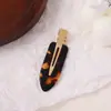 Presilhas de cabelo acetato sem costura para mulheres, presilhas laterais, acessórios de cabelo, presilhas para franja, presilhas para cabelo da testa, presilhas pequenas para maquiagem atacado