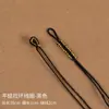 Lazo de Tirador Nudo de Piña Bucle Hecho a Mano Semi-Terminado Nudo Plano Nudo Flor de Durazno Broche para Pulsera DIY Accesorios de Cuerda Trenzada
