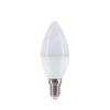 Foco LED para Ahorro de Energía en el Hogar, Base E14 de Rosca Pequeña Ultrabrillante, Foco con Punta de Vela E27, Fuente de Luz de Cristal, Ahorro de Energía de Alto Brillo