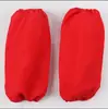 Fundas para Brazos para Hombres y Mujeres, Mangas para Brazos, Restaurante, Hotel, Restaurante de Hot Pot, Fundas para Mangas de Uniforme de Trabajo, Negro, Rojo, Color Sólido, Camarero