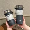 TYESO Taishuo nova alça de palito de silicone caneca térmica portátil de grande capacidade copo de água copo de café