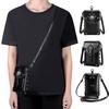 TEMU Transfronterizo Medieval Retro PU Industria Pesada Bolso Dumpling Nicho Original para Mujer de Un Hombro Cruzado Monedero Móvil para Monedas