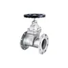 Válvula de Compuerta de Vástago Ascendente con Sello Suave Bridadas de Acero Inoxidable 304/316L