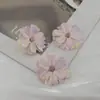 Flores de simulação diy cabeças de flor multicamadas Headdress Hanfu guirlanda de flores artesanal materiais flores de seda flores para grampo de cabelo flores para decoração de casamento flores