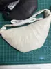 Bolso Croissant Bolso Ode Bolso de Piel de Oveja Bolso de Bollo Perezoso de Nicho Nuevo Bolso de Mujer Primavera y Verano 2024 Bolso Cruzado de Piel Genuina