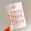 Pinza Dopamina Bb para Niñas Pasador Pequeño Organizador de Cabello Pinza para el Cabello para Niñas Flequillo Lateral Accesorio para el Cabello para Niñas