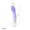 Dildo Macio Líquido Gradiente Laile Pênis Simulador Brinquedo de Masturbação Feminina para Casais Brinquedos Sexuais Adultos Atacado