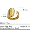Anillo Transfronterizo Europeo y Americano de Acero de Titanio Diseño Geométrico Brillante Lujo Accesible Anillo de Acero Inoxidable de Gama Alta Anillos que No se Desvanecen