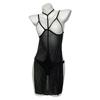 Lencería Sexy, Pijamas, Falda Femenina Sexy de No Quitar, Camisón Pasional y Caliente Transparente Puro Deseo, Conjunto de Tentación 2947
