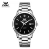 Reloj marca OPK, envío directo de una pieza, estilo de negocios simple, reloj de cuarzo con calendario simple, luminoso, impermeable, reloj para hombre