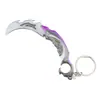 Valo L Arma Especial 12cm Garra de Impressão Faca Modelo de Metal Brinquedo Estudante Chaveiro Pingente Decoração