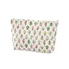 Nova Bolsa de Mão Estampada Bolsa de Cosméticos Série de Quadrinhos Bolsa de Mão de Veludo Bolsa de Armazenamento Bolsa de Cosméticos Portátil de Viagem Dropshipping