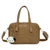 Bolsa de Tote Estilo Academia Uniforme JK Japonés, Bolso Cruzado de un Solo Hombro Estilo Anime para Viajes, Bolso de Mano Simple de Gran Capacidad
