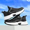 Zapatos deportivos casuales transfronterizos de talla extragrande para hombre, adecuados para todas las estaciones, zapatos de malla transpirables para padres de mediana edad, zapatillas para correr