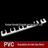 Cartão para tubo de fileira de PVC Liansu 20 25 32mm Cartão para tubo de fileira Cartão para tubo de 6 posições