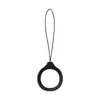 Lanyard de Anillo para Teléfono Móvil de Silicona Líquida, Correa Corta para Colgar en el Cuello, Colgante Anticaída y Antiperdida, Bolso, Nueva Tendencia Japonesa y Coreana