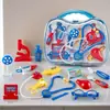 Set de Simulación Transfronteriza Juego de Imitación Infantil Juego de Rol de Doctor Juguete Dental de Rol Almacenamiento Maleta Médica Escena