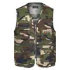 Chaleco Multibolsillos en Stock de Fábrica Primavera y Otoño para Hombre Exterior Pesca Fotografía Ocio Tres Amigos Chaleco Nuevo