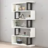 Estantería de pared para sala de estar, estante de exhibición de almacenamiento divisor, estante decorativo moderno minimalista, de pie, al por mayor