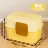 Caja de Arena para Gatos Desodorante Totalmente Cerrada Laiben Extra Grande Camión Baño para Gatos Grandes con Tapa Extraíble