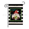 Amazon transfronteiriço quente Natal jardim bandeira Papai Noel carro vermelho boneco de neve vendas diretas da fábrica