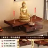 Altar budista de pared, soporte para ofrendas de estatua de Guanyin, soporte de pared para el Dios de la Riqueza, pequeño gabinete budista para uso doméstico