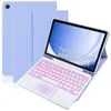 Adecuado para Samsung A9Plus Teclado Bluetooth con Retroiluminación Táctil Funda Protectora para Tableta X210 Ranura para Lápiz Estuche de Cuero