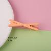 Candy Color Seamless Hairpin Feminino Clipe em forma de U Franja Clipe Lateral Dopamina Bb Clip ins Estilo Duckbill Clip