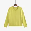 Cárdigan de punto suave para mujer de talla grande, cuello redondo, estilo otoño 2026, holgado y versátil, chaqueta adelgazante para mujeres de talla grande 25082