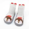 Zapatos y calcetines de bebé de primavera y otoño, calcetines de dibujos animados para niños y niñas, calcetines de bebé antideslizantes de fondo suave para interiores.
