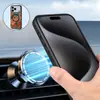 Denior es Adecuado para Funda de Teléfono Magnética Air para iPhone, Funda Protectora Apple 17, Funda de Cuero con Flores 16Plus, 18Pro