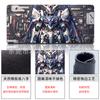 Alfombrilla de ratón Gundam de gran tamaño para ordenador, mecha, para juegos de animación, antideslizante, especial para deportes electrónicos, color masculino