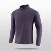 Recomendação Principal Outono/Inverno Veludo Super Elástico de Algodão Integrado Lã Fleece Gola Alta Quente Hoodie Masculino