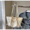 Bolsa Tote Grande Capacidade para Mulheres, Novo Estilo 2026, Bolsa de Mão Casual, Bolsa de Ombro Casual
