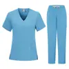 Uniformes Médicos Personalizados con Tejido de Secado Rápido e Impresión de Logo de Departamento, Ropa de Trabajo para Clínica Dental, Stock Listo en Lotes Pequeños, Uniformes Quirúrgicos de Entrega Rápida