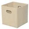 Caja de Almacenamiento sin Tapa Amazon Contenedor de Juguetes Cesta Caja de Almacenamiento Plegable Tipo Cajón Caja Organizadora de Armario Venta al por Mayor