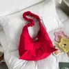 Bolso de Hombro Rosa Estilo Dulce para Commuter para Mujer 2026 Primavera Nuevo Lazo Corazón de Chica para Compras