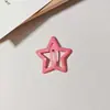 Pinza para el pelo de estrella de cinco puntas Pinza Bb Pasador para el pelo de niños Pequeño clip de estrella colorido lindo Accesorio para el pelo para niñas