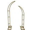 Comércio Exterior Pode Ser Personalizado Espessado Casamento Ferro Forjado Chifre Porta Prateleira Arco de Chifre Casamento ao Ar Livre Arranjo Suporte de Flores Decoração
