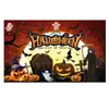 Tela de Fondo para Halloween Juego Completo Decoración Pareados Bandera de Jardín Personalizada Fiesta del Día de Muertos Pancarta Larga Jardín