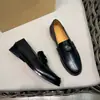 Fuente Transfronteriza CL Mocasines Casuales de Cuero Genuino Bloqueo de Color en Cuero Brillante Zapatos de Cuero sin Cordones Suela Suave Transpirables Zapatos de Hombre de Moda