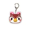 Llavero Acrílico Animal Crossing Colgante Doble Cara Merchandising de Dibujos Animados Animal Crossing