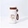 Taza Térmica Mini de Bolsillo Muy Atractiva Dibujos Animados Estudiante Portátil Compacta para Viajes al Aire Libre Botella de Agua Regalo Venta al por Mayor