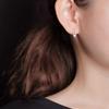 Aretes Ovalados Huecos Estilo Moda Coreano para Mujer Otoño e Invierno Nuevos Simples Ins Combinables Distintivos Exquisitos