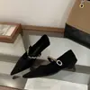Sapatos Mary Jane bico fino estilo francês com salto baixo, sapatos femininos, nova coleção outono 2026