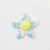 Acessórios para Joias DIY Presilhas de Cabelo Acessórios de Cauda de Peixe com Glitter Acessórios de Cabelo para Crianças Decoração de Acessórios para Roupas Estrela de Cinco Pontas